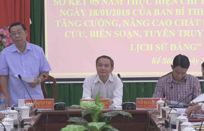 Kế Sách: Sơ kết 5 năm thực hiện Chỉ thị số 20 của Ban Bí thư  